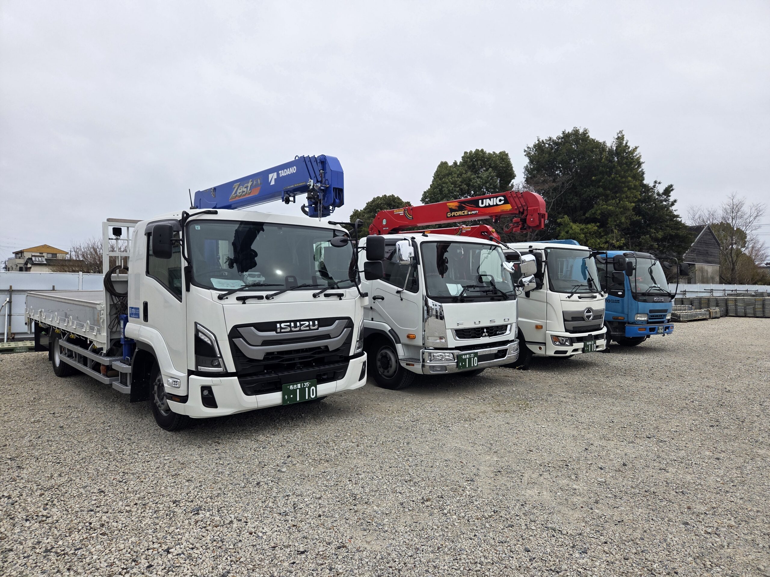 車両ラインナップ